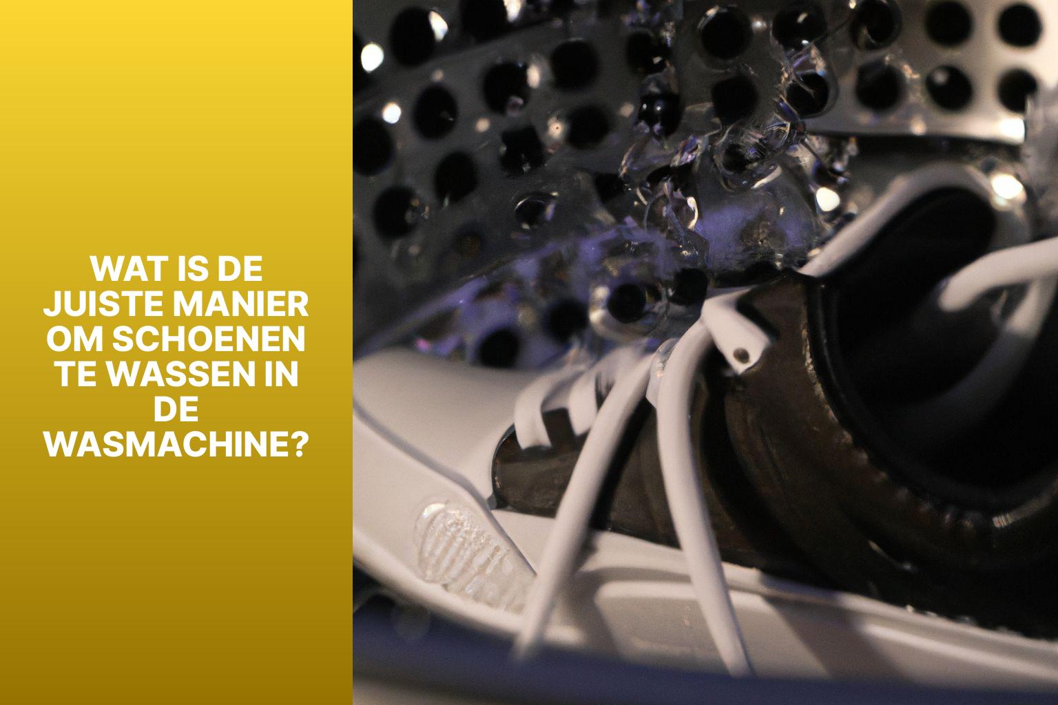 Wat is de juiste manier om schoenen te wassen in de wasmachine? - Hoe moet je schoenen wassen in de wasmachine? 
