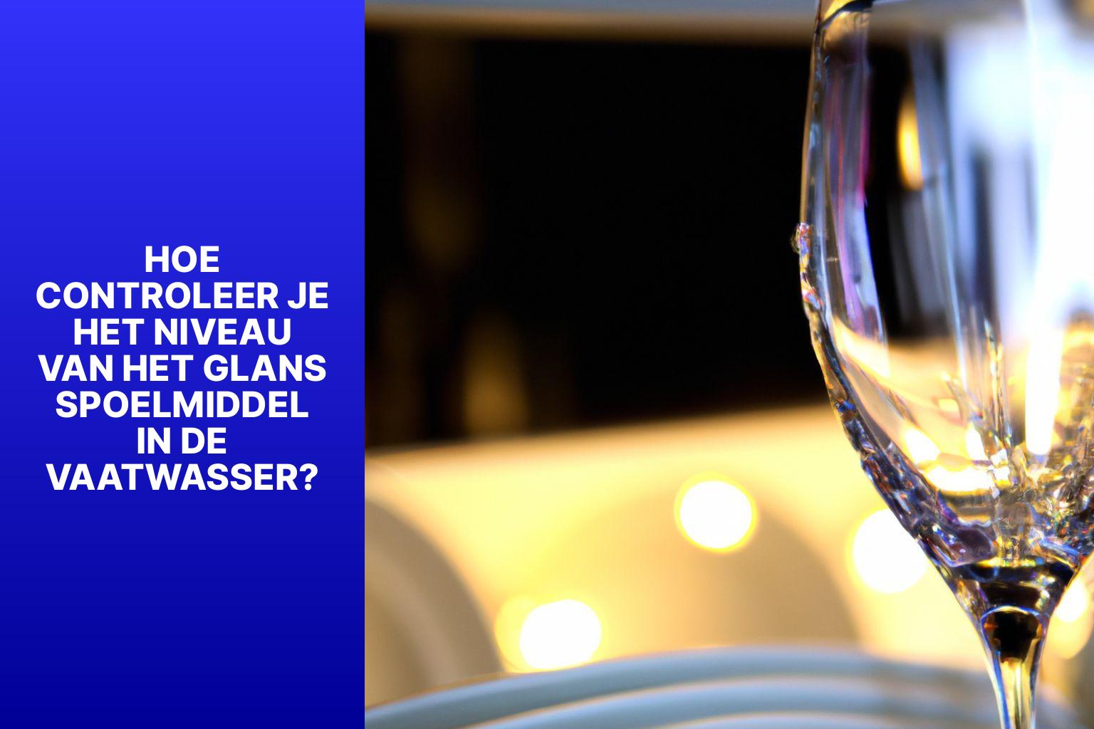 Hoe controleer je het Niveau van het Glansspoelmiddel in de Vaatwasser? - Hoe vaak glansspoelmiddel bijvullen in je vaatwasser? 
