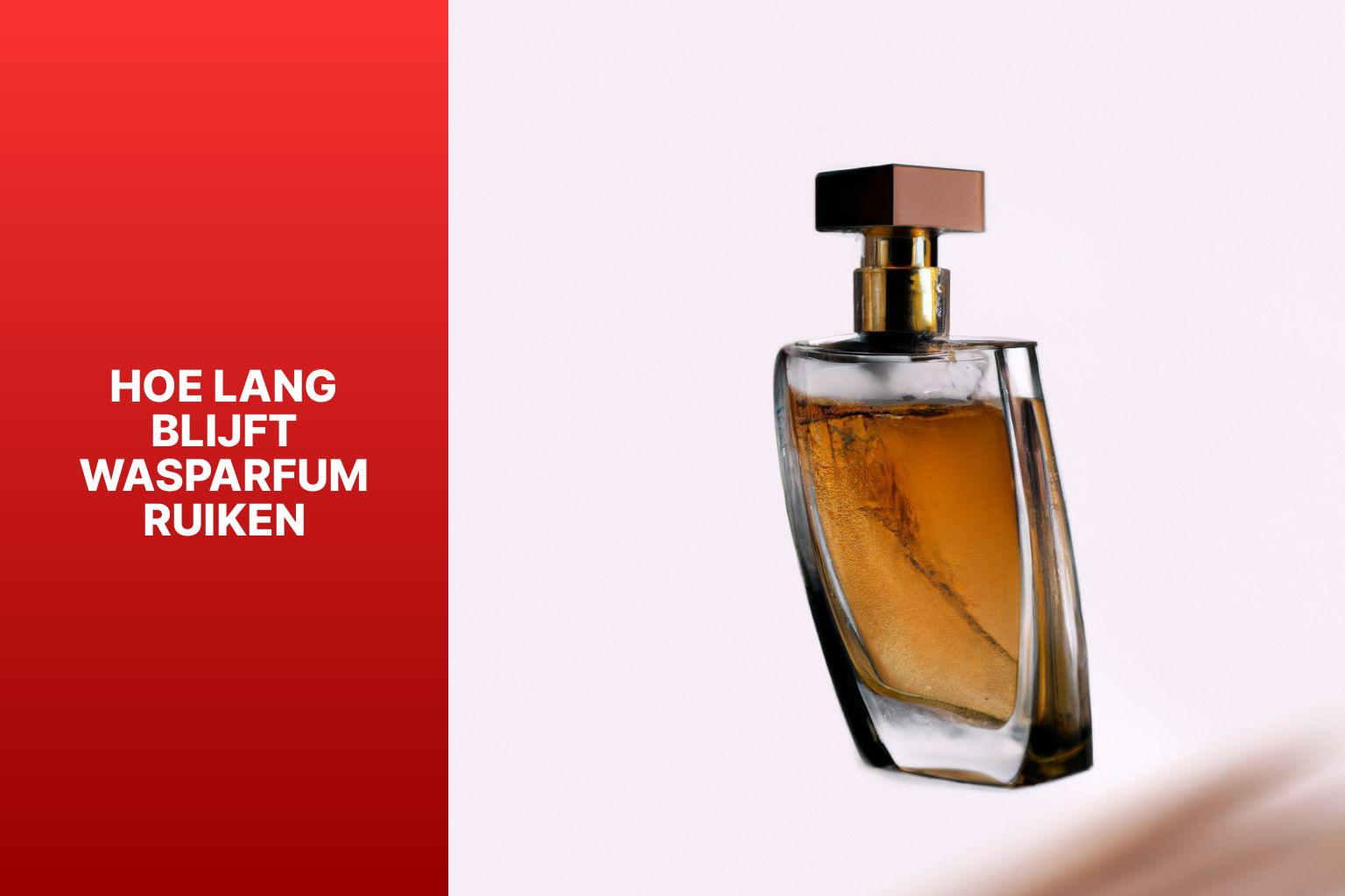 hoe lang hangt de geur van wasparfum aan de was