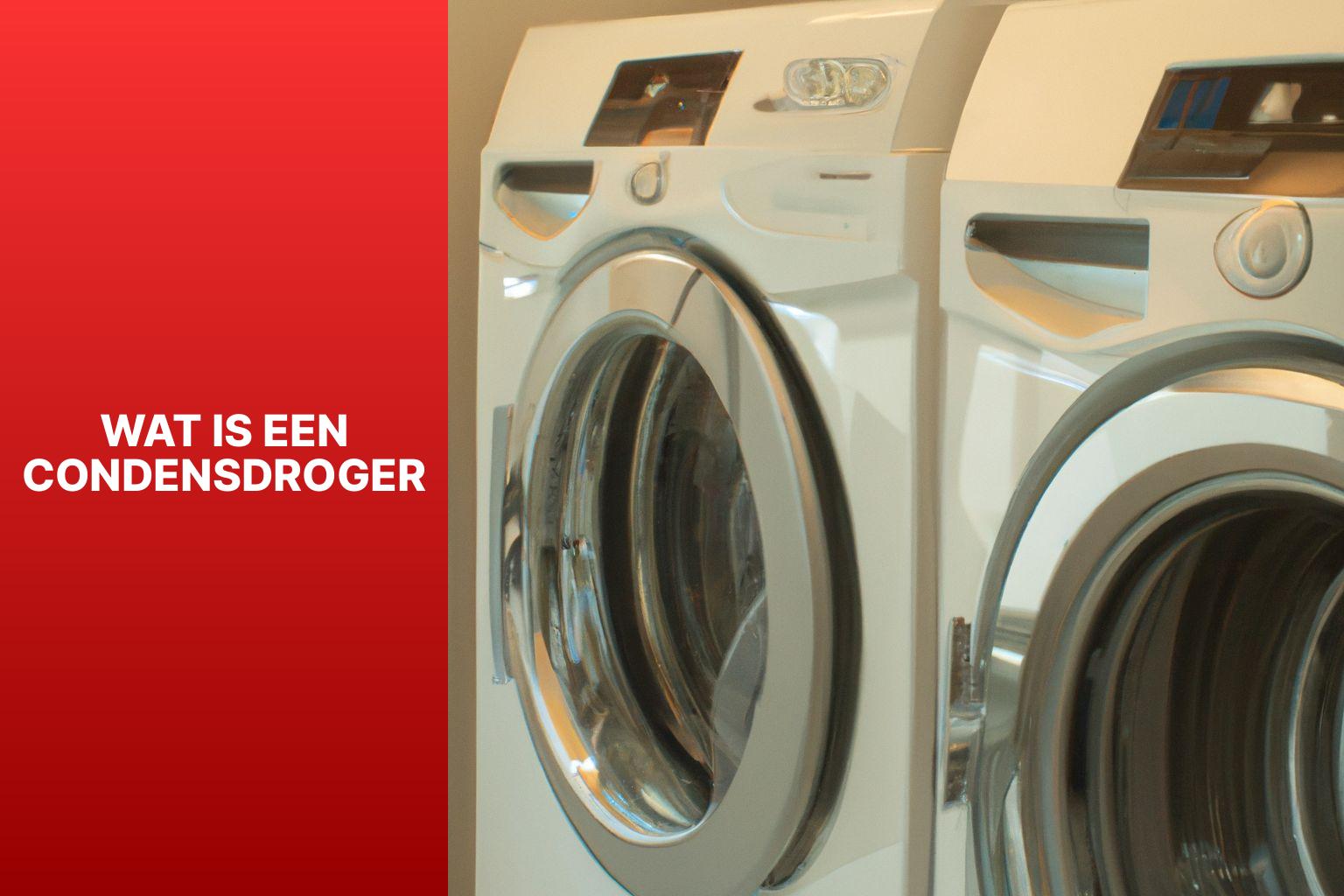 Wat is een condensdroger?